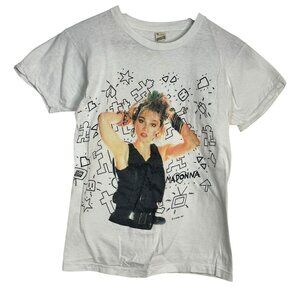True Vintage 1980S Madonna Boy Toy T-Shirt Single Stitch White Retro Pop‎ Art M